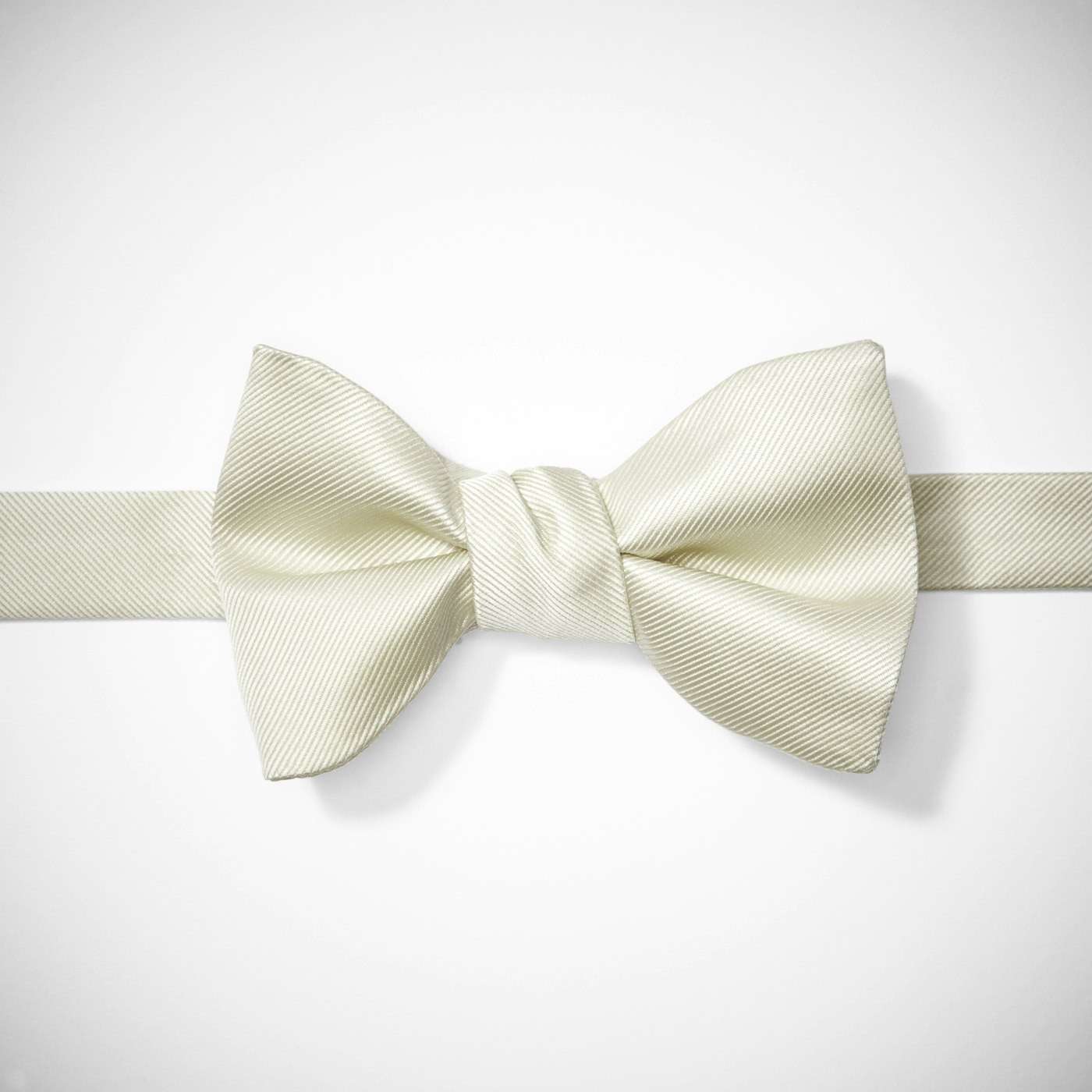 Ivory Pre-Tied Bow Tie