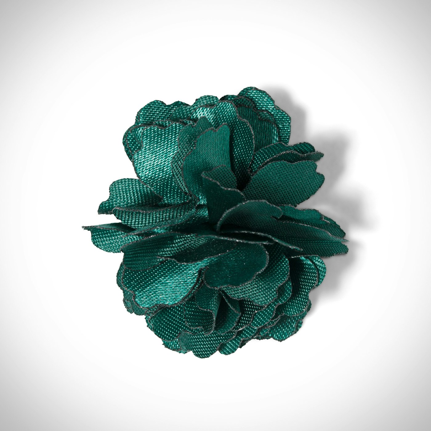 Jade Carnation Lapel Pin
