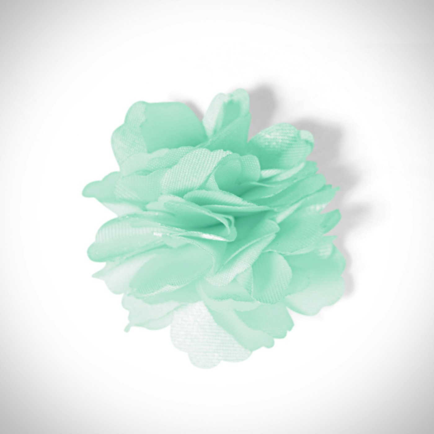 Mint Carnation Lapel Pin