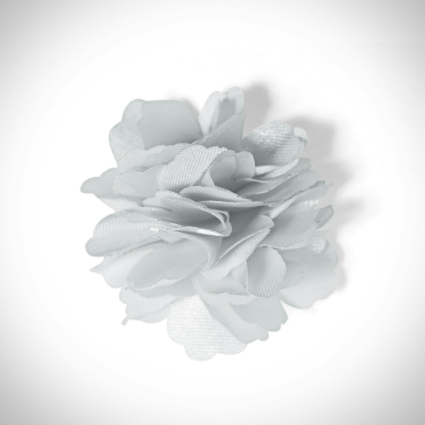 Platinum Carnation Lapel Pin
