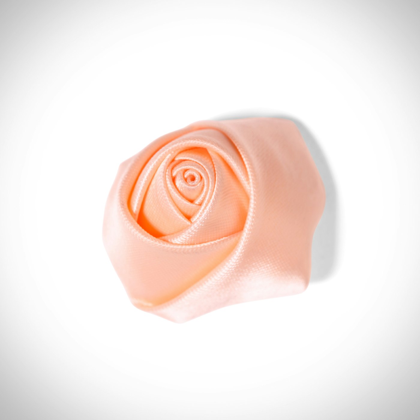 Peach Rose Lapel Pin