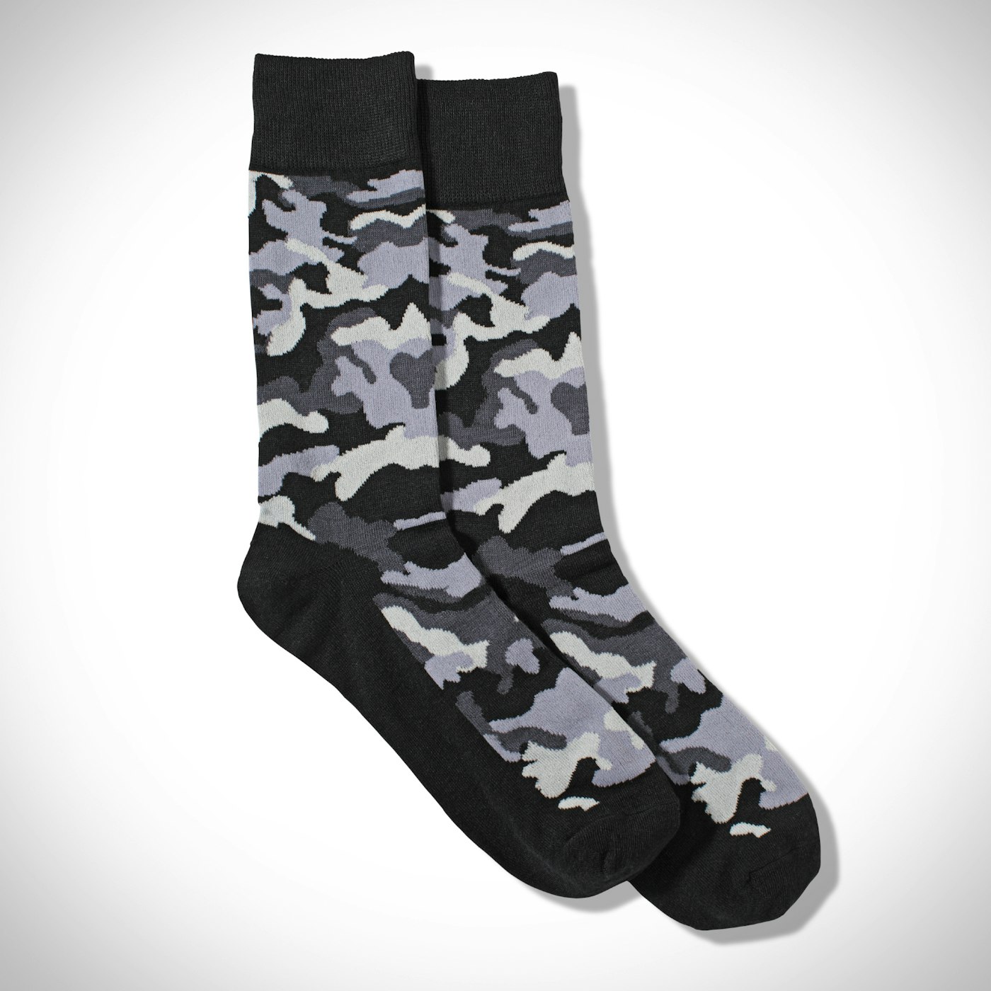 Gray Camo Socks