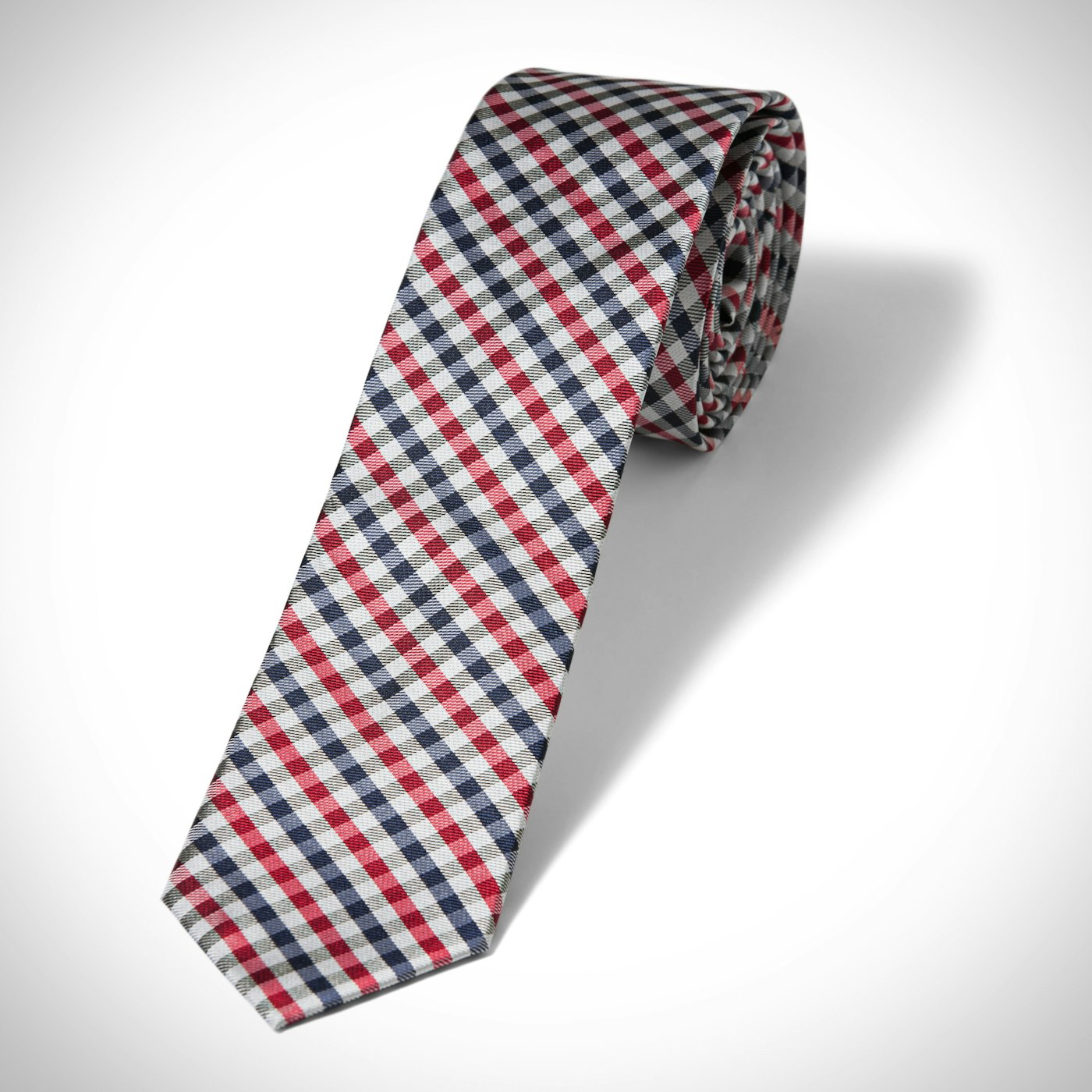 Red Gingham Tie
