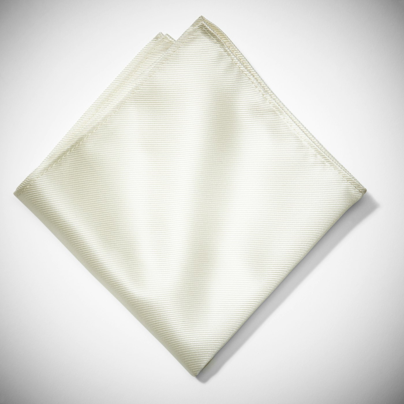 Ivory Pocket Square