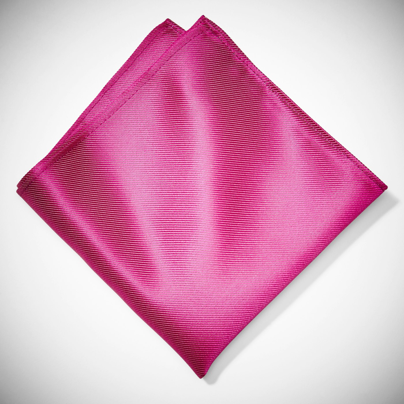 Bright Pink Pocket Square