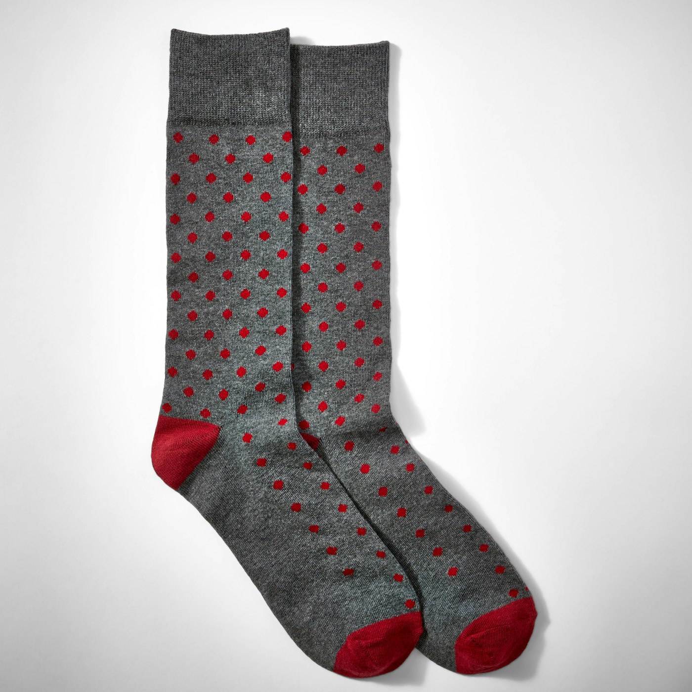 Rio Red Pin Dot Socks