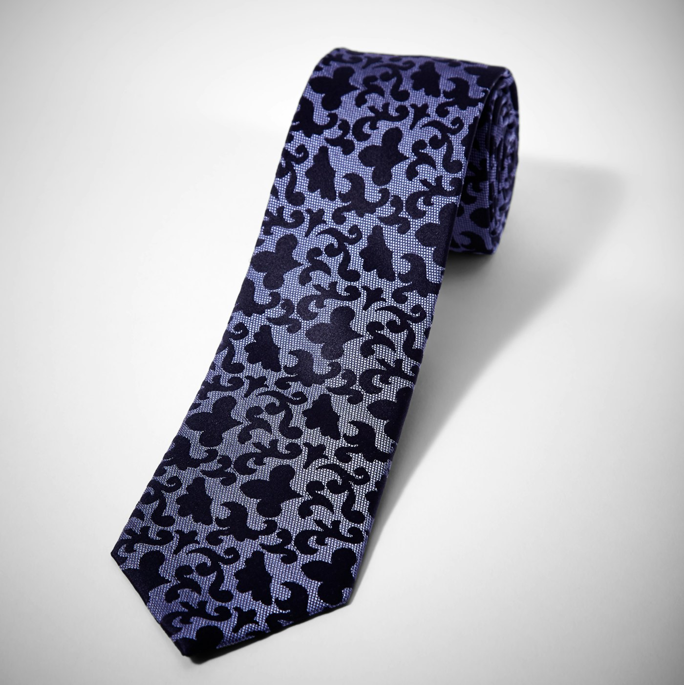Purple Vintage Brocade Tie