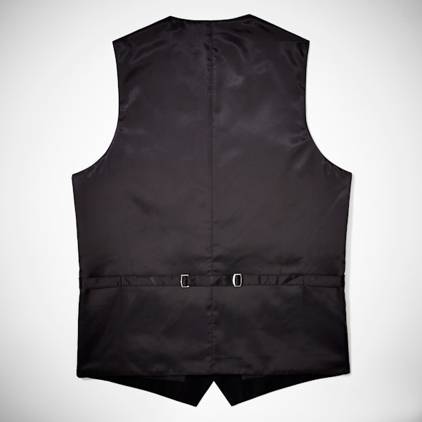 Black Tailored Suit Vest