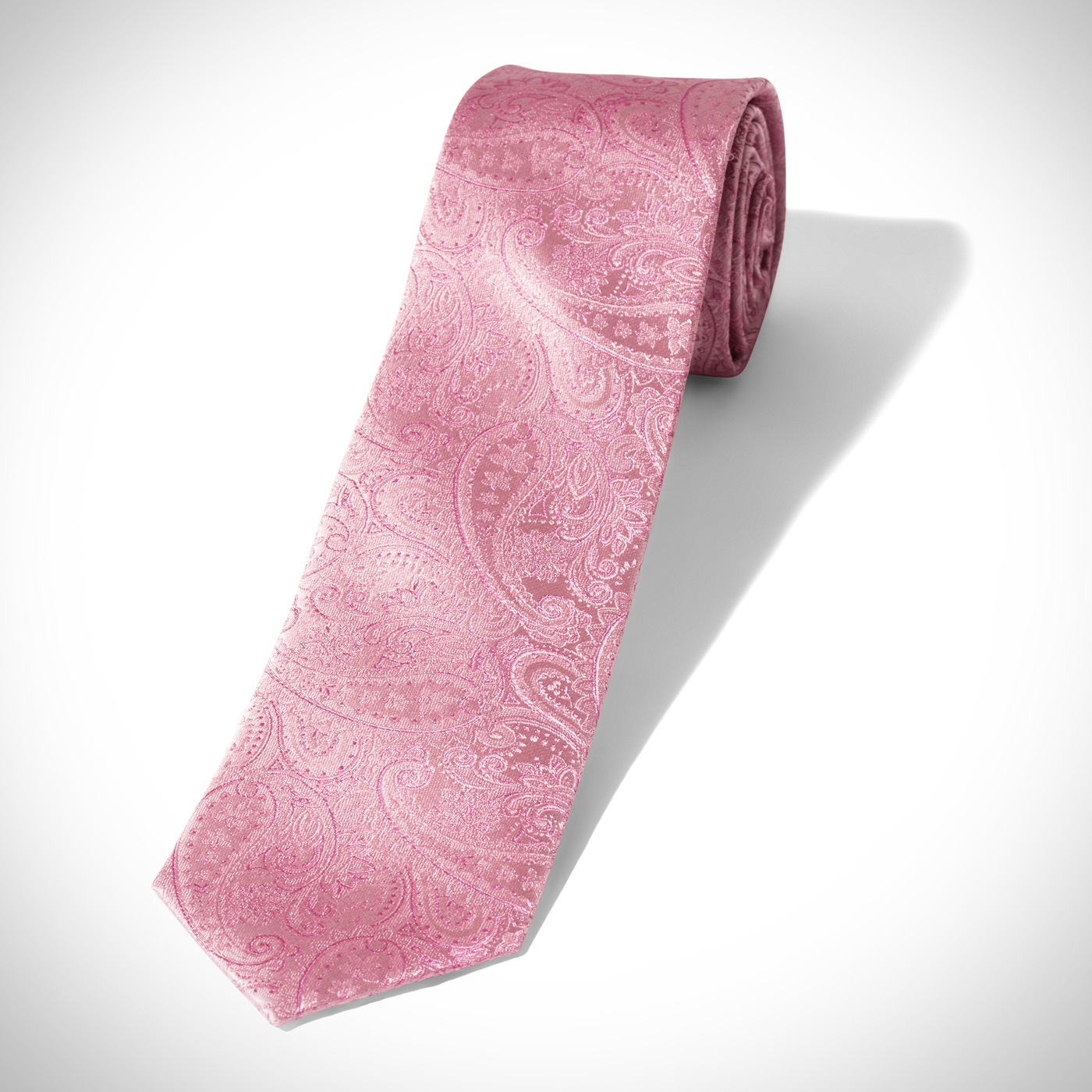 Pink Paisley Tie