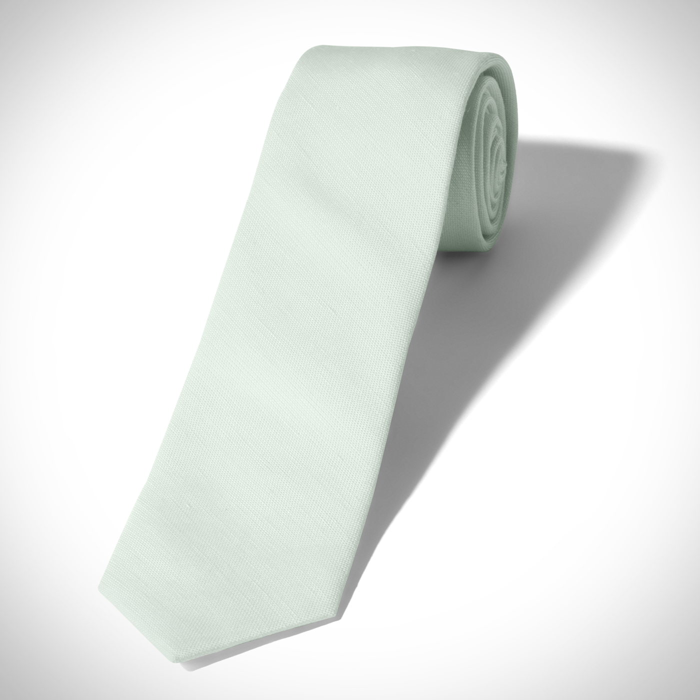 Mint Linen Tie