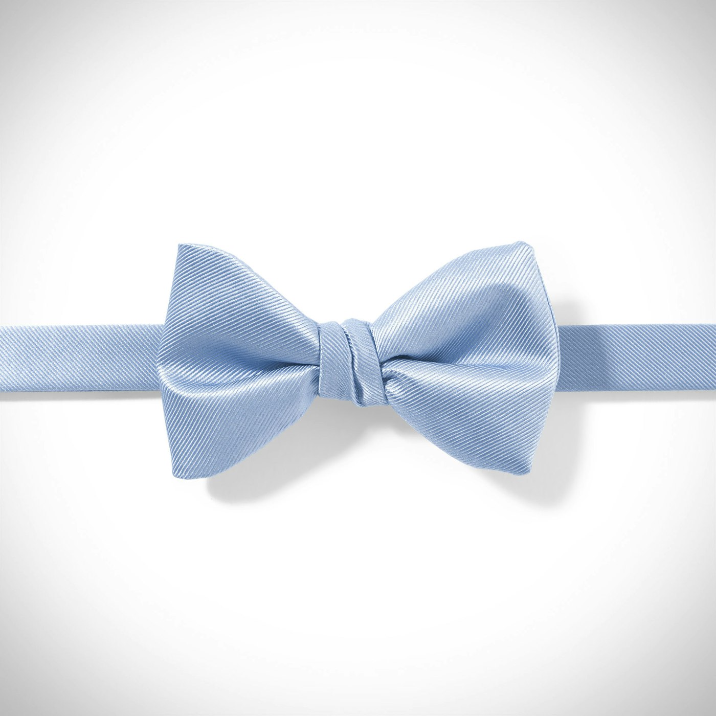 Ice Blue Pre-Tied Bow Tie