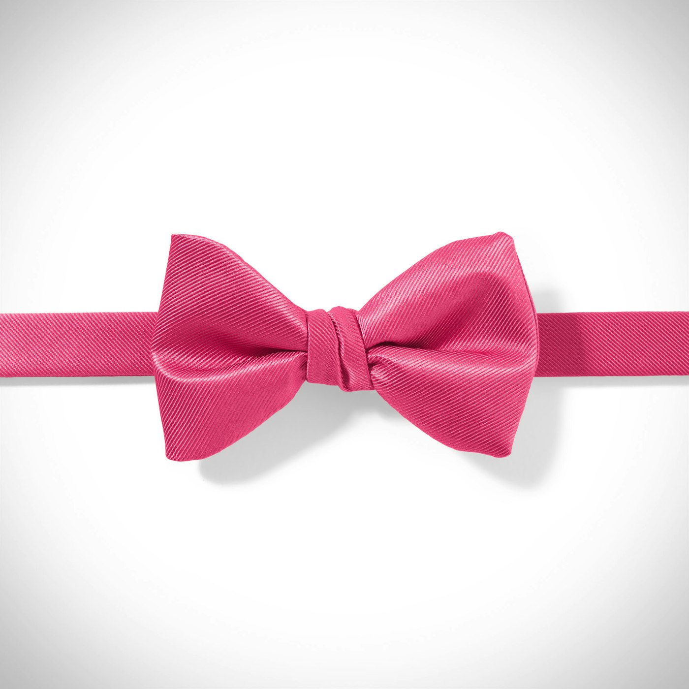 Deep Pink Pre-Tied Bow Tie
