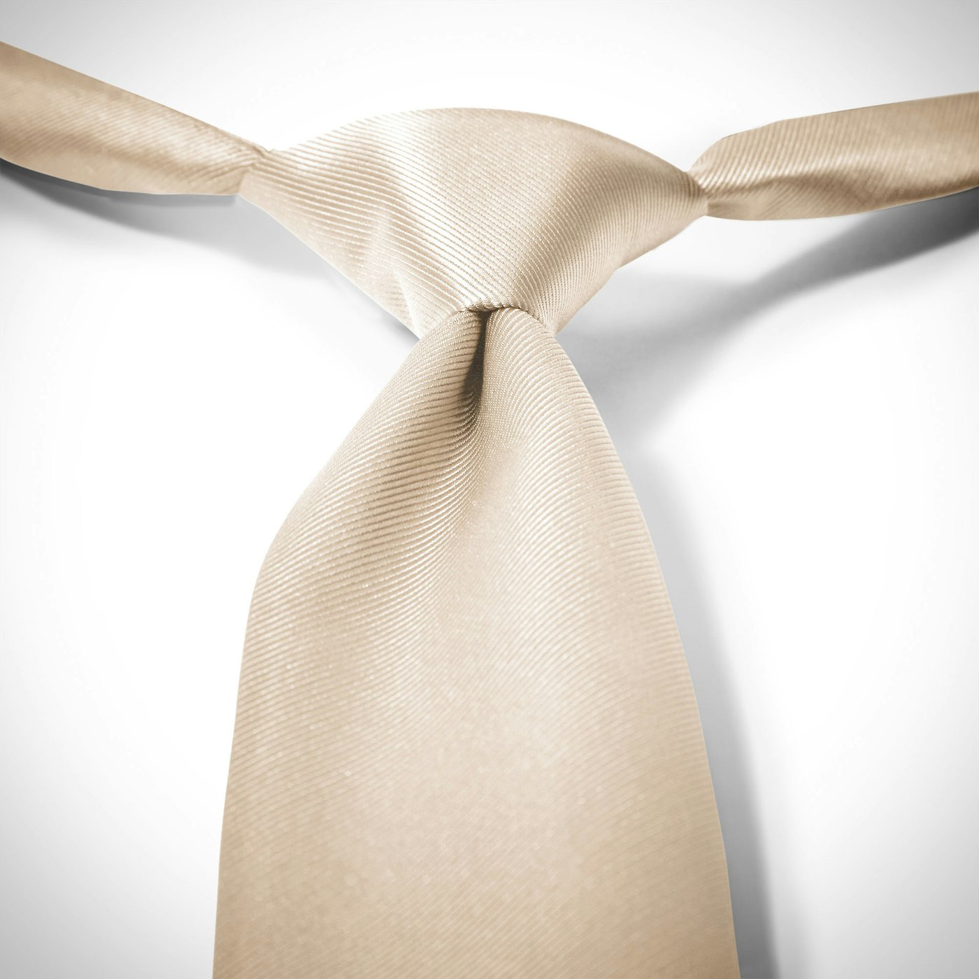 Champagne Pre-Tied Tie
