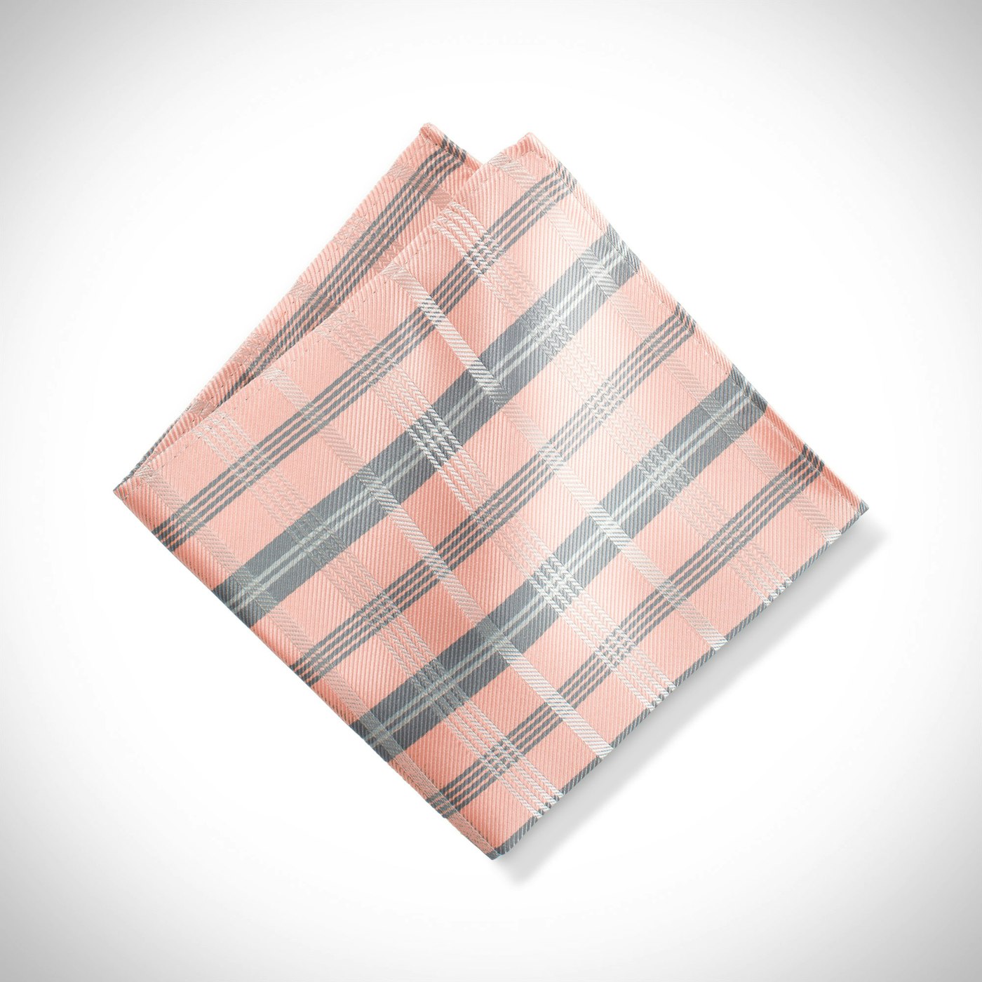 Bellini Plaid Pocket Square