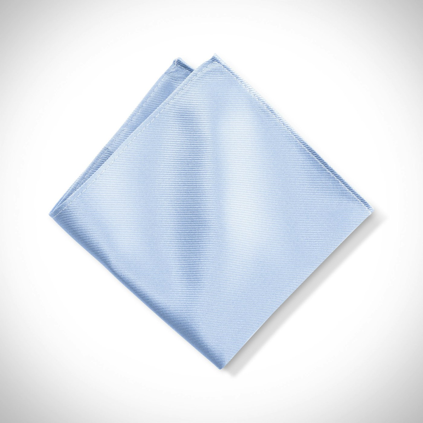 Ice Blue Pocket Square