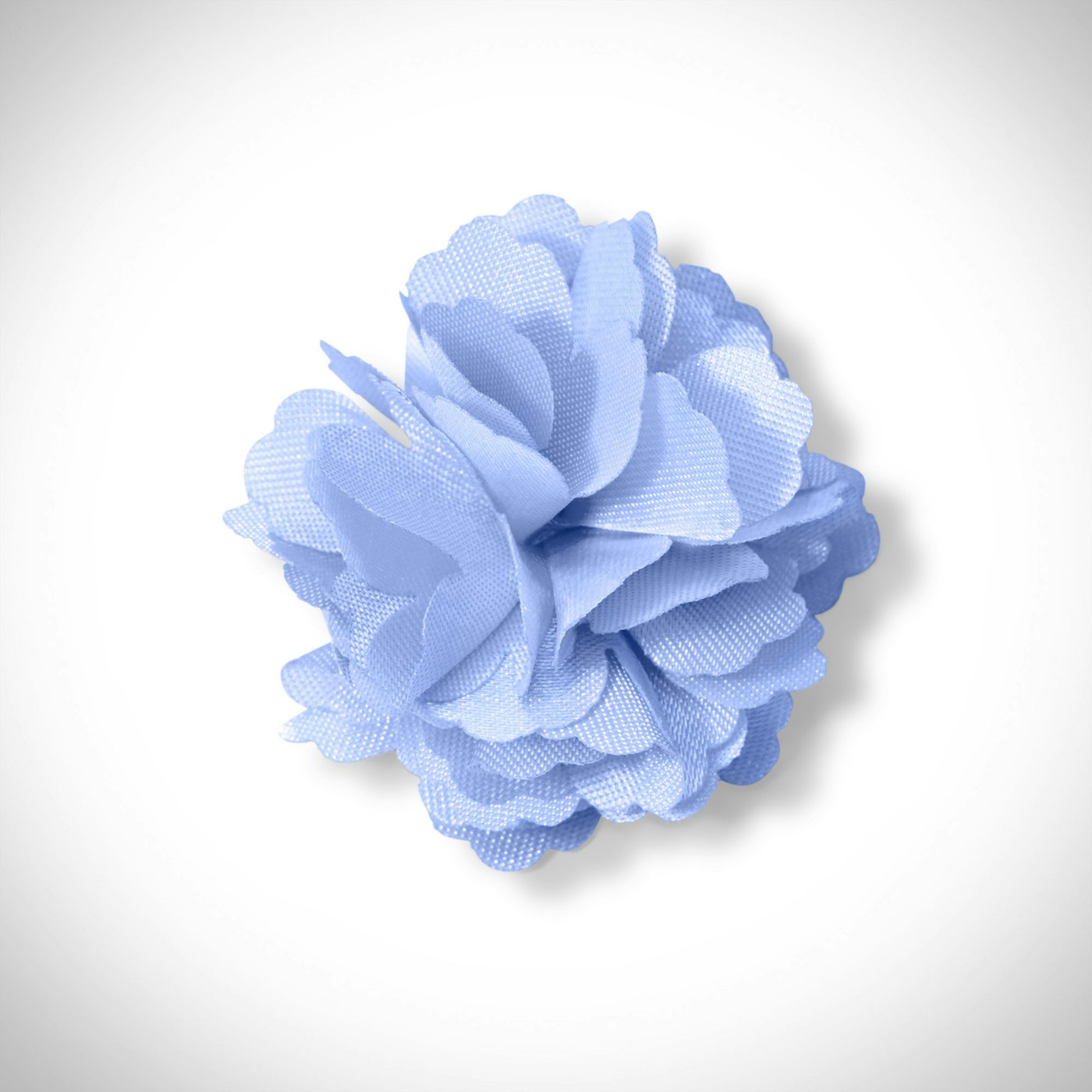 Ice Blue Carnation Lapel Pin