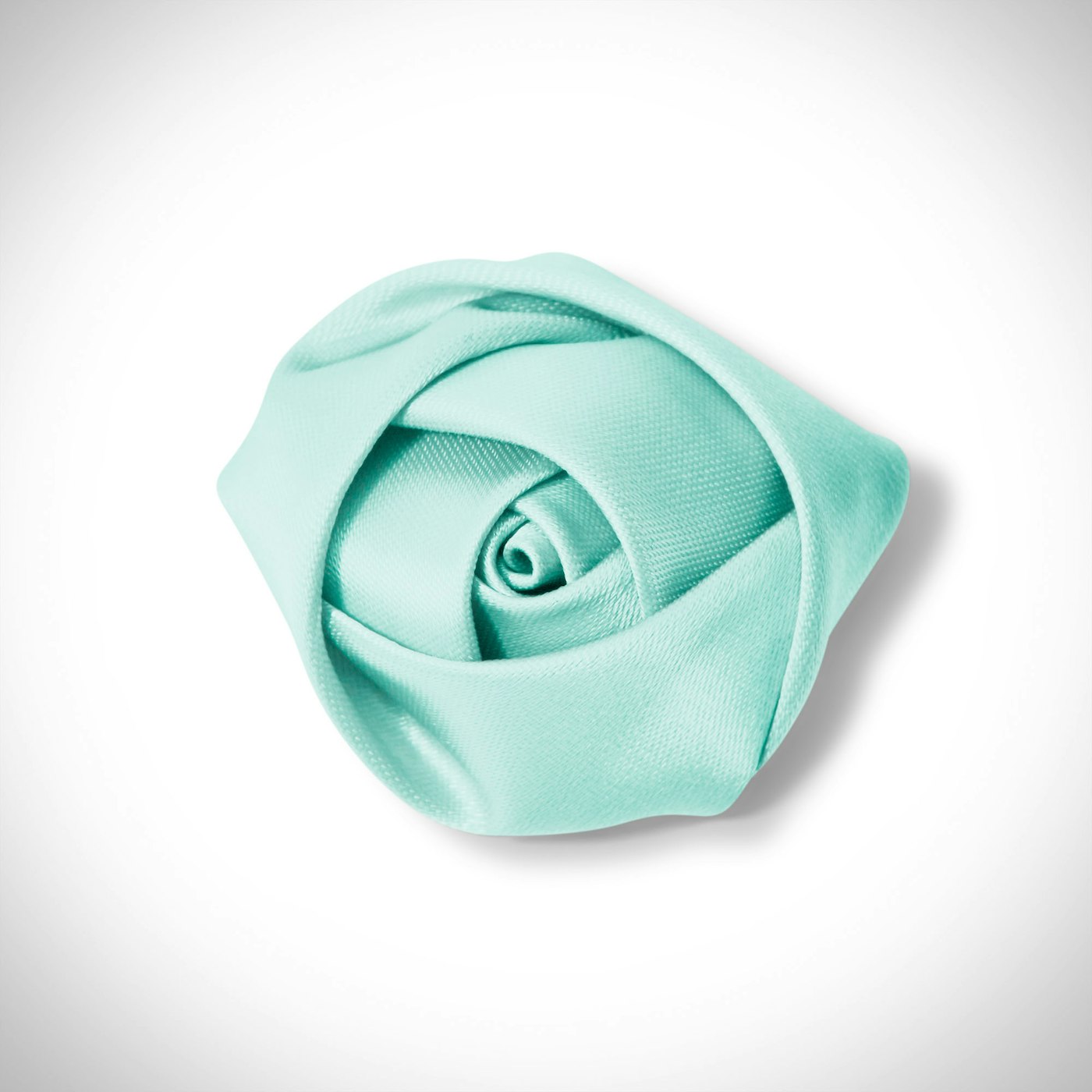 Tiffany Blue Rose Lapel Pin