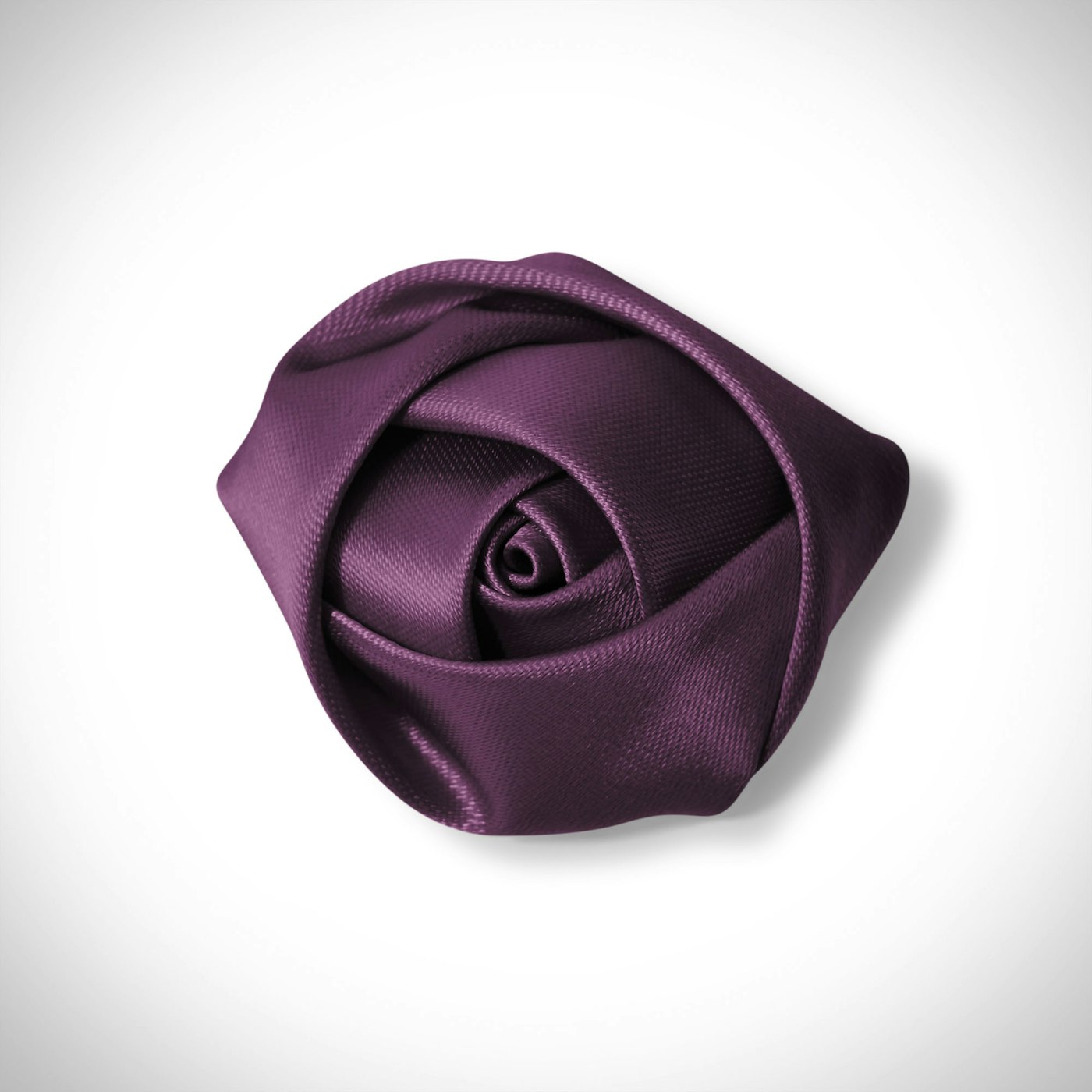 Plum Rose Lapel Pin