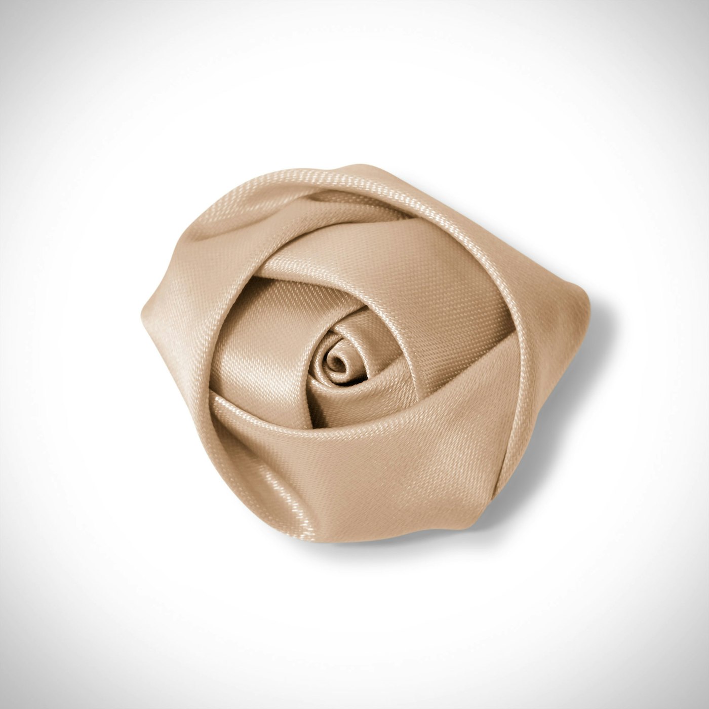 Toffee Rose Lapel Pin