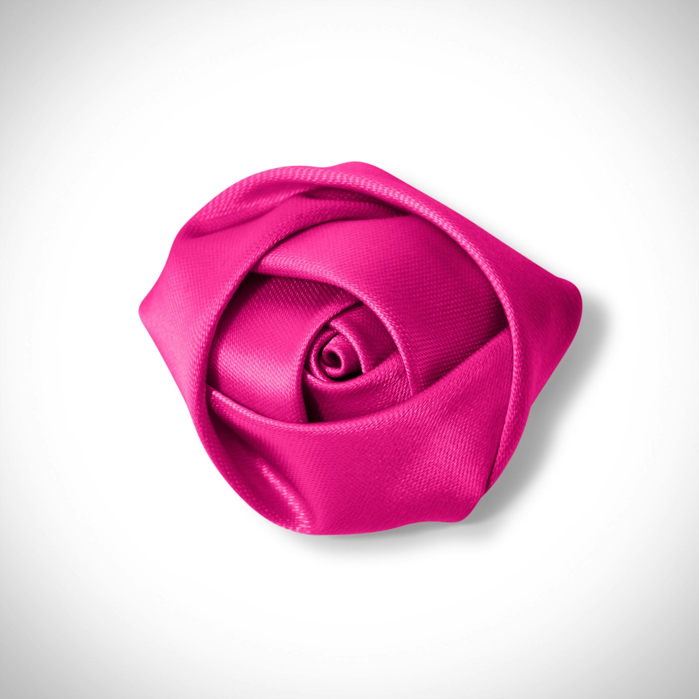 Deep Pink Rose Lapel Pin