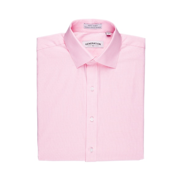 Pink Tickweave Shirt