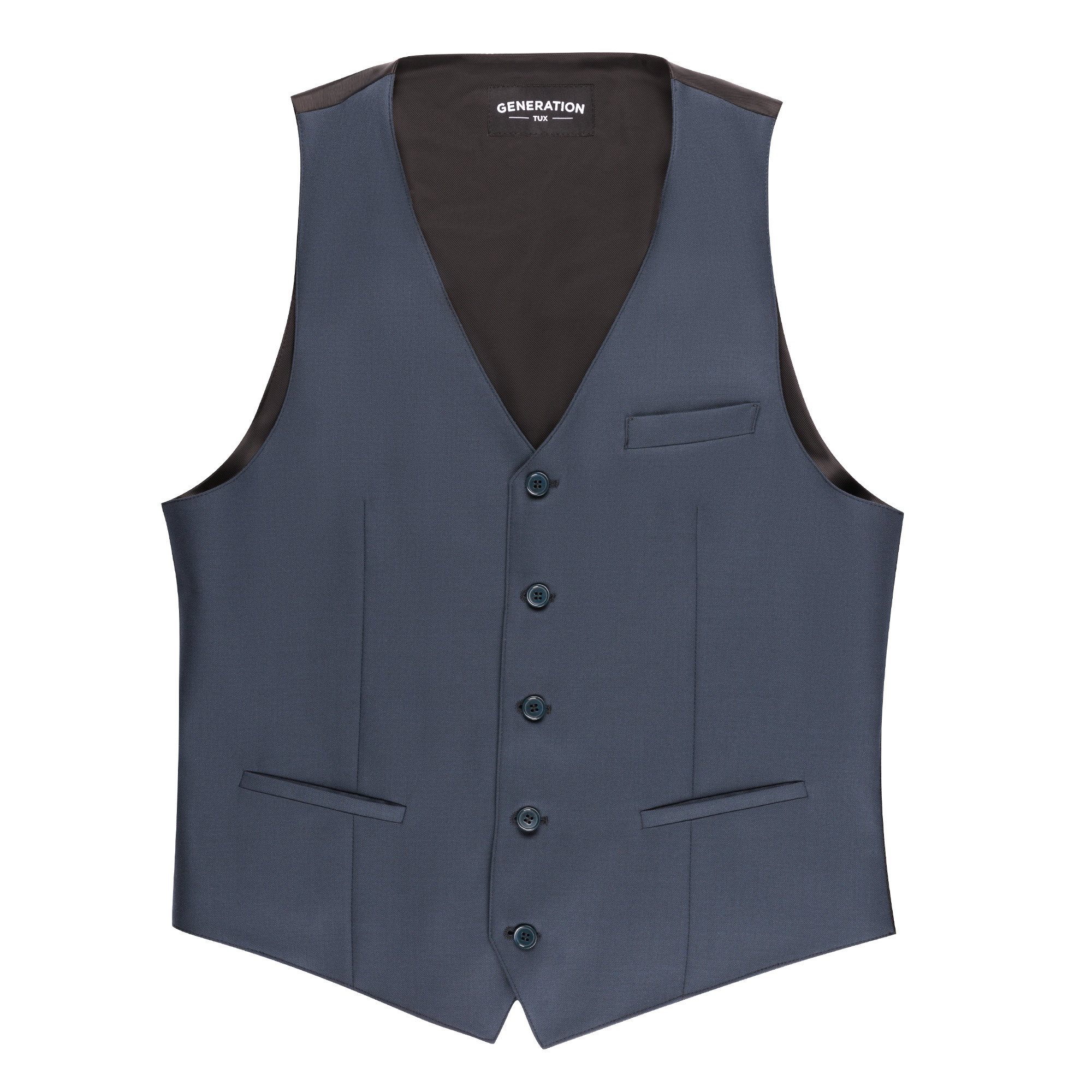 Marc SlimFit Suit Vest Navy Blue  BOJONI