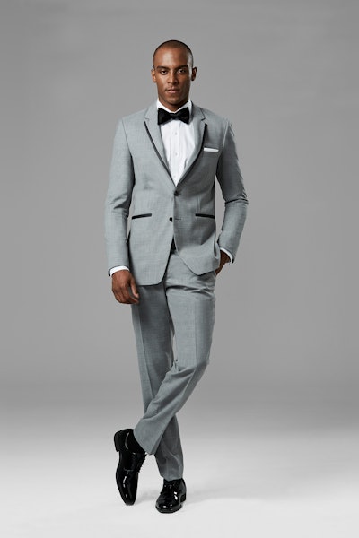 Light Gray Notch Lapel Tuxedo | Gray Suit Rentals | Generation Tux