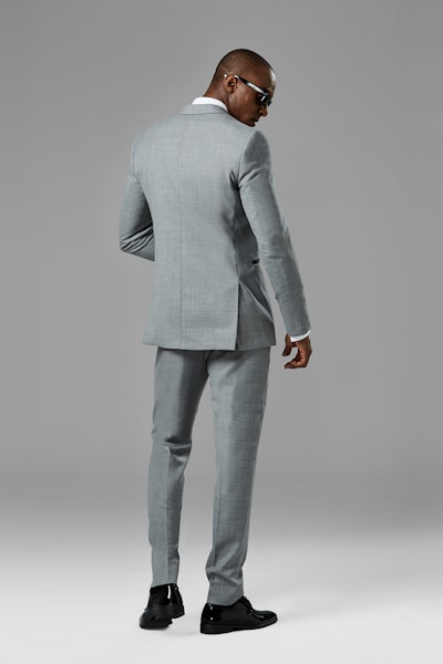 Light Gray Notch Lapel Tuxedo | Gray Suit Rentals | Generation Tux