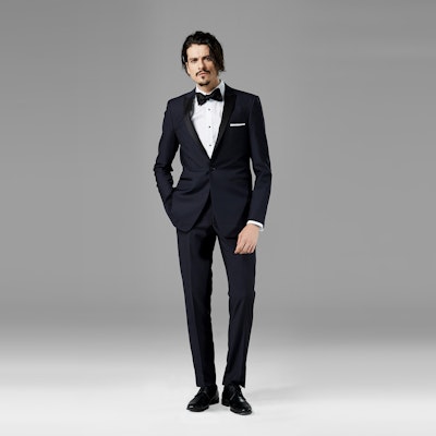 Midnight Blue Peak Lapel Tuxedo | Generation Tux