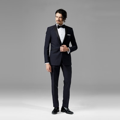 Midnight Blue Peak Lapel Tuxedo | Generation Tux