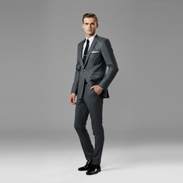 Iron Gray Suit Rental | Peak Lapel Suits | Generation Tux