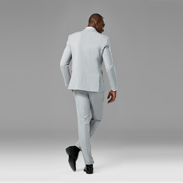 Cement Gray Notch Lapel Suit