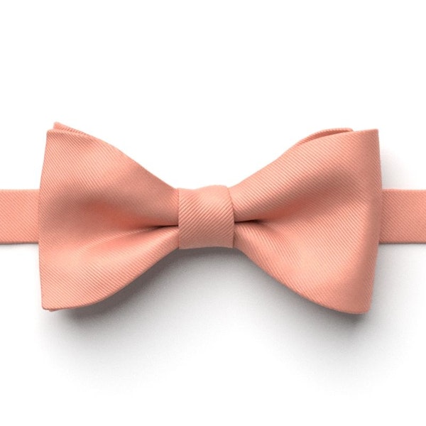 Salmon Pre-Tied Bow Tie