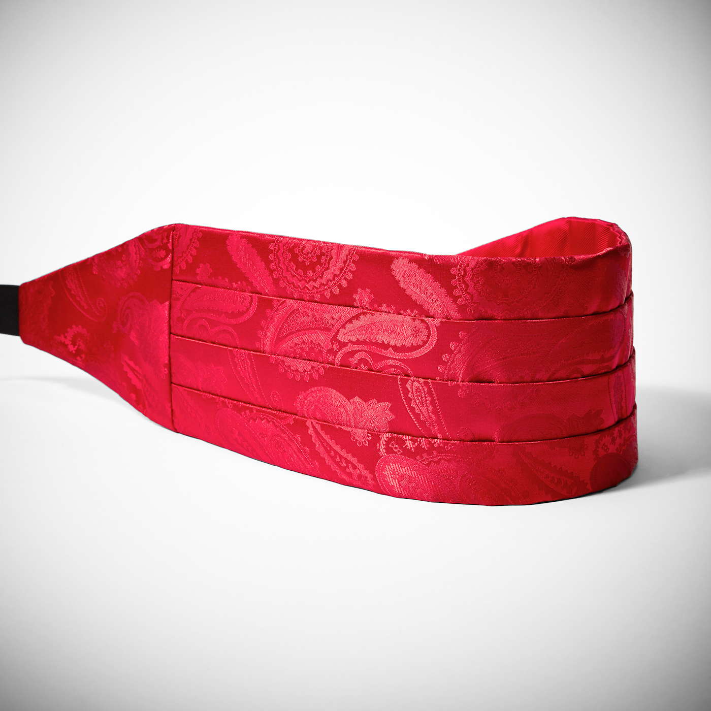 Ruby Paisley Cummerbund