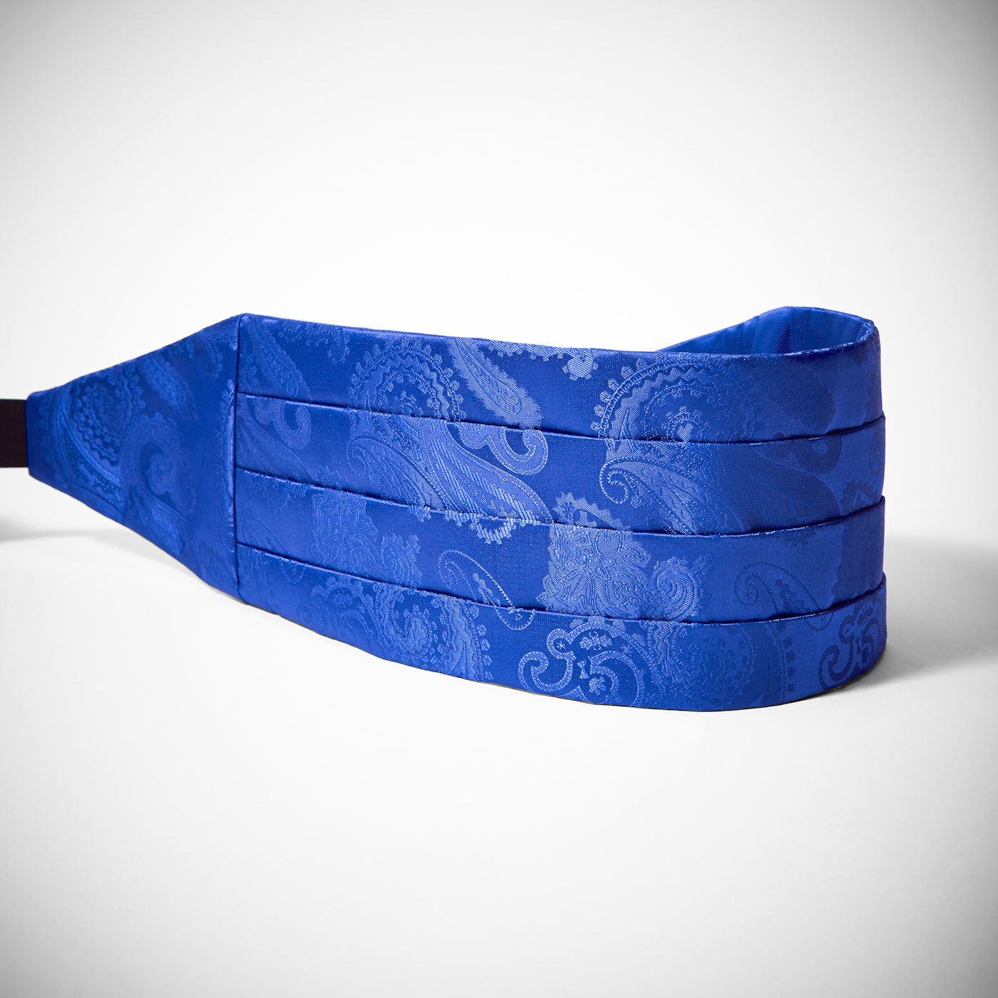 Royal Blue Paisley Cummerbund