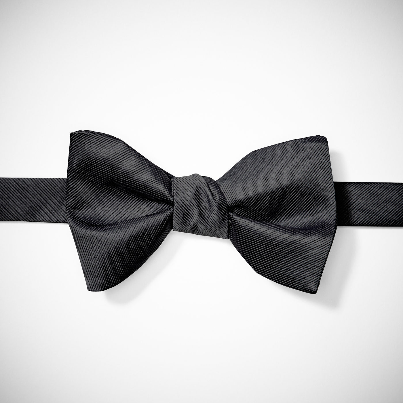 Black Pre-Tied Bow Tie