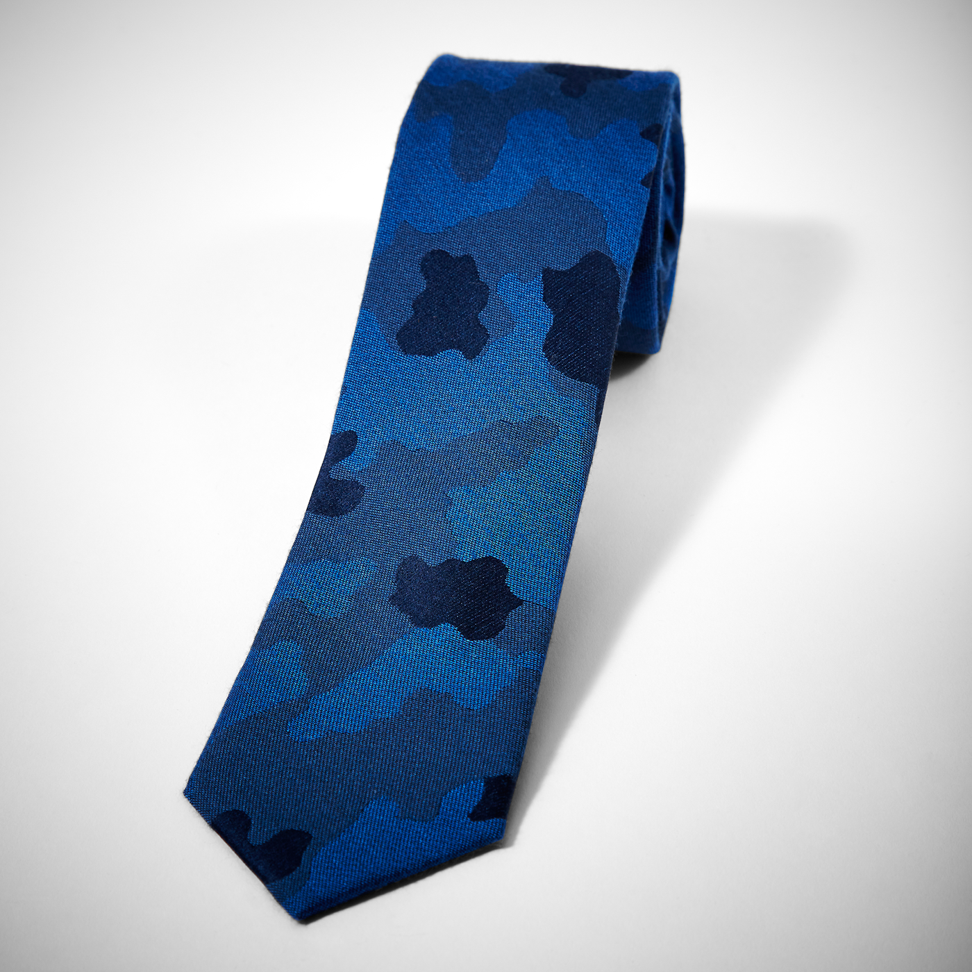 Blue Camo Tie