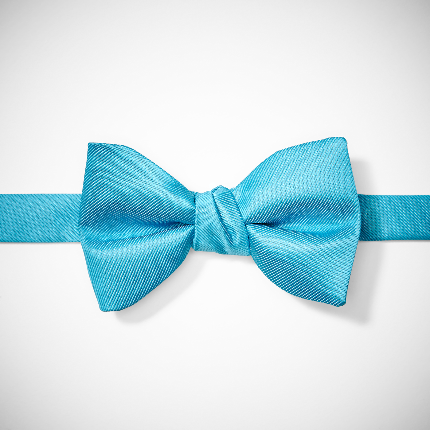 Pre-Tied Aqua Bow Tie