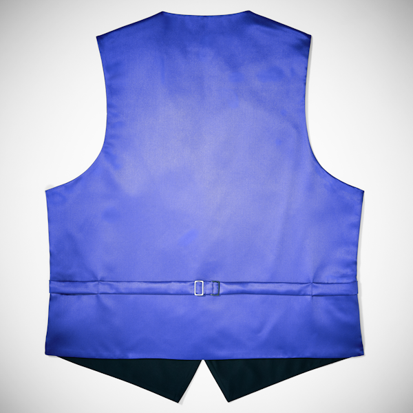 Royal Blue Paisley Vest