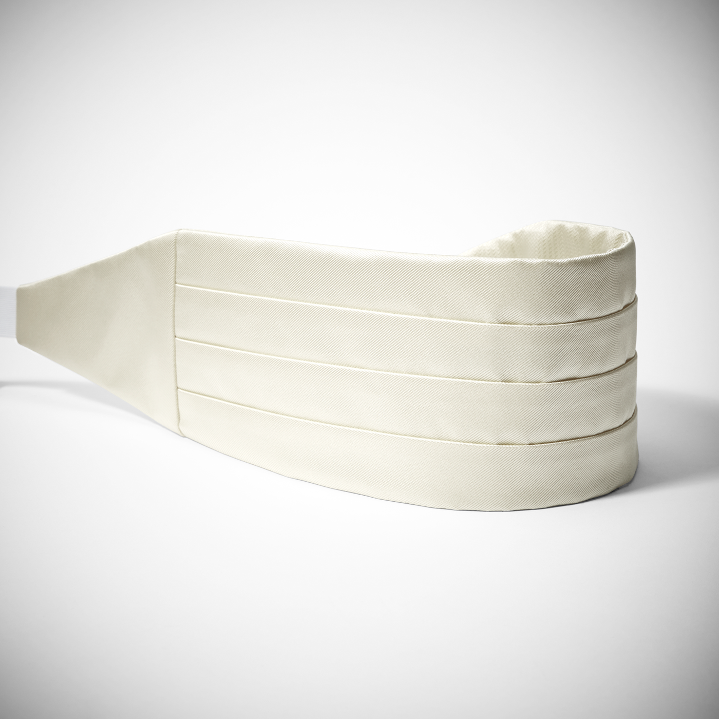 Ivory Cummerbund