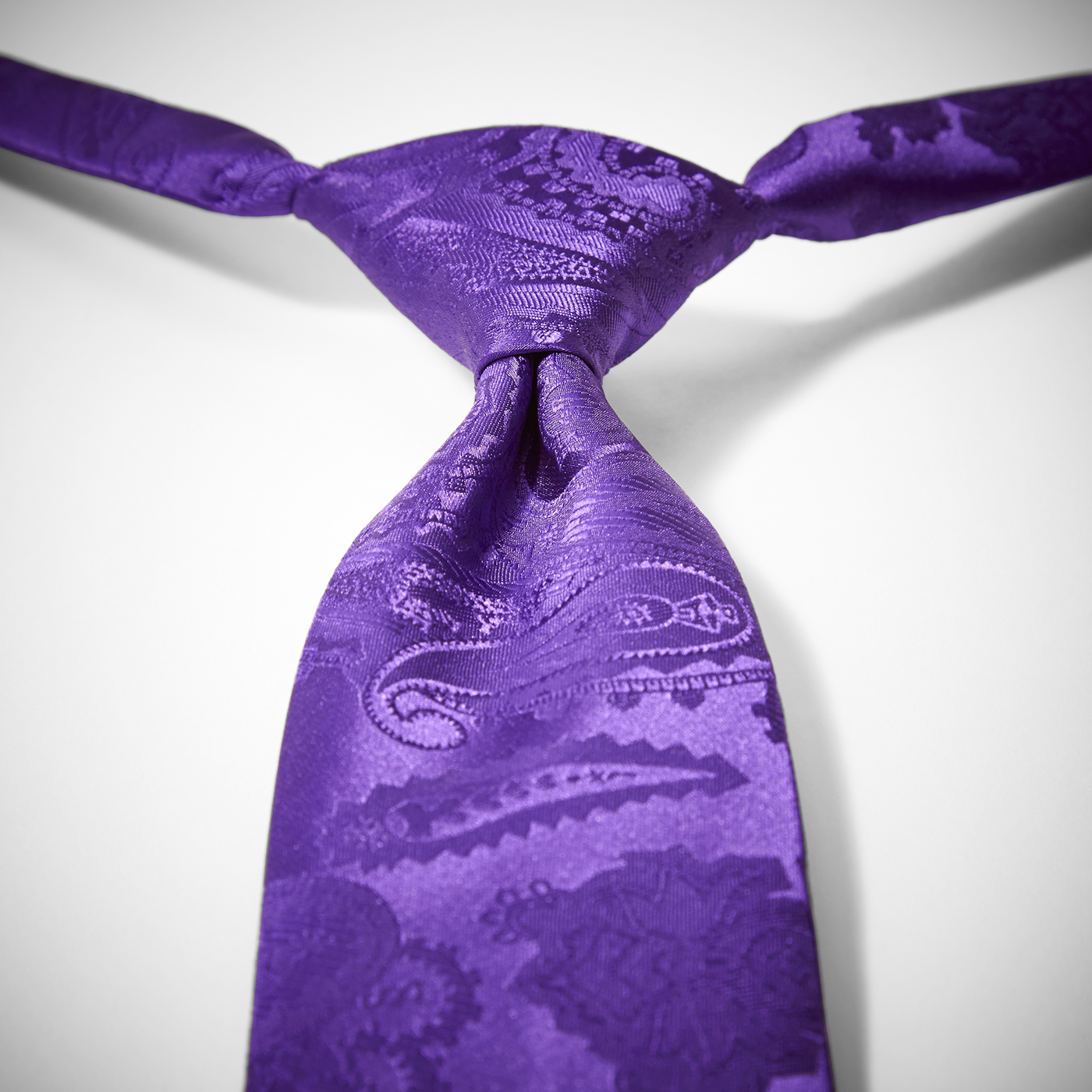 Viola Paisley Pre-Tied Tie