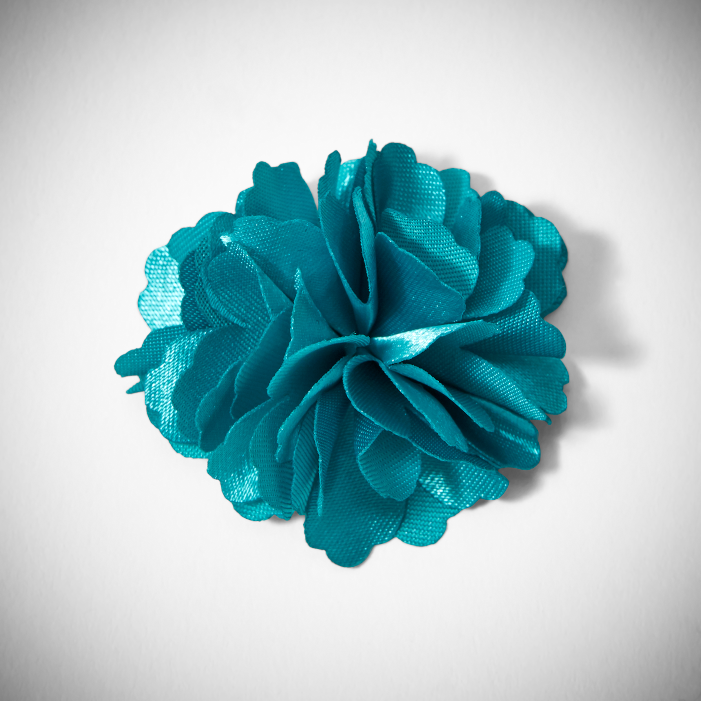 Aqua Carnation Lapel Pin