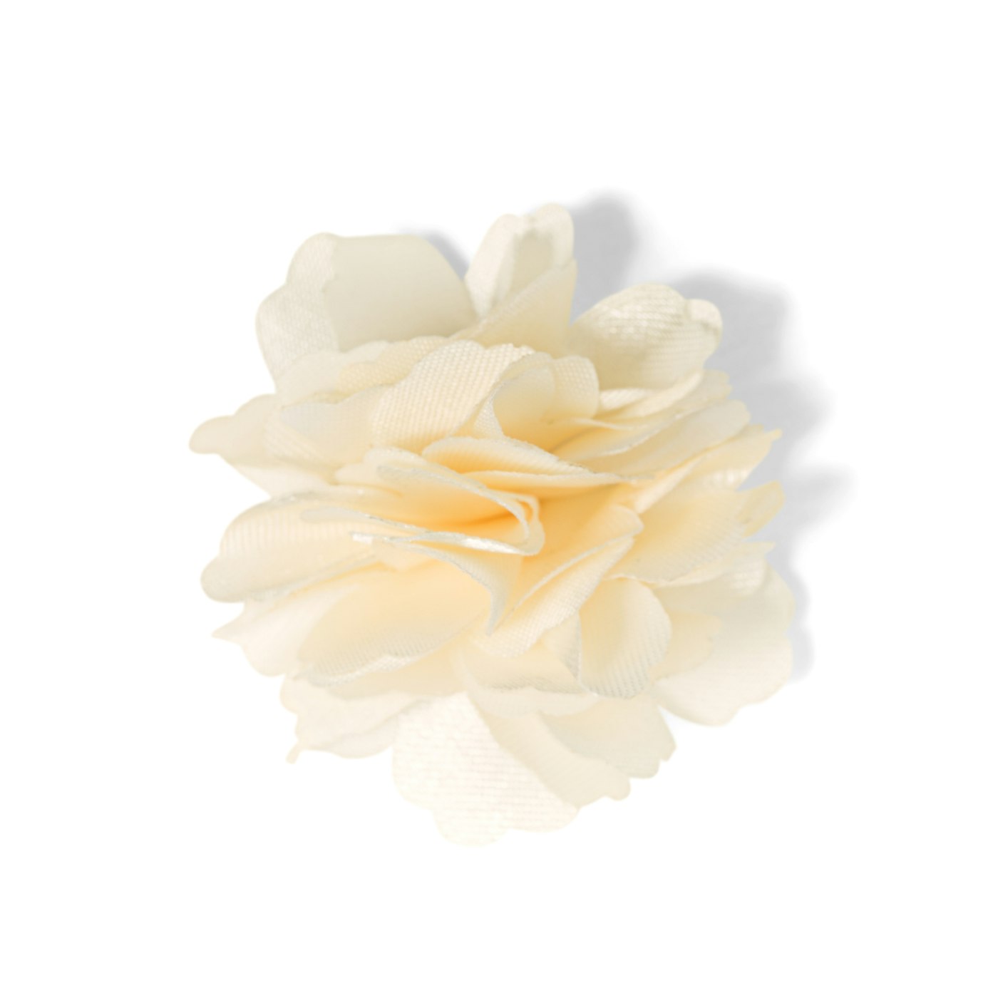 Ivory Carnation Lapel Pin
