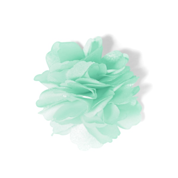 Mint Carnation Lapel Pin