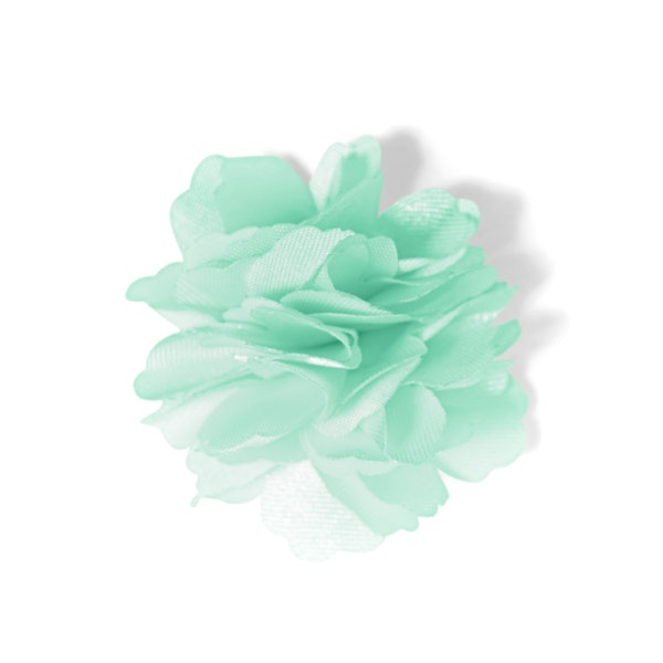 Mint Carnation Lapel Pin