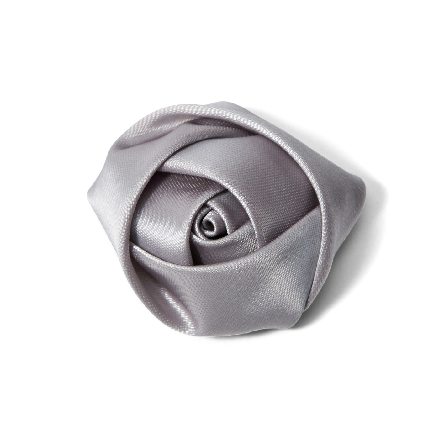 Platinum Rose Lapel Pin