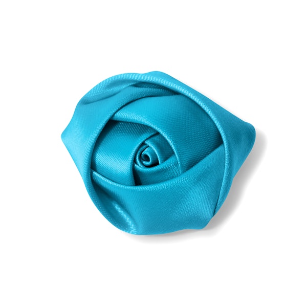 Pacific Blue Rose Lapel Pin