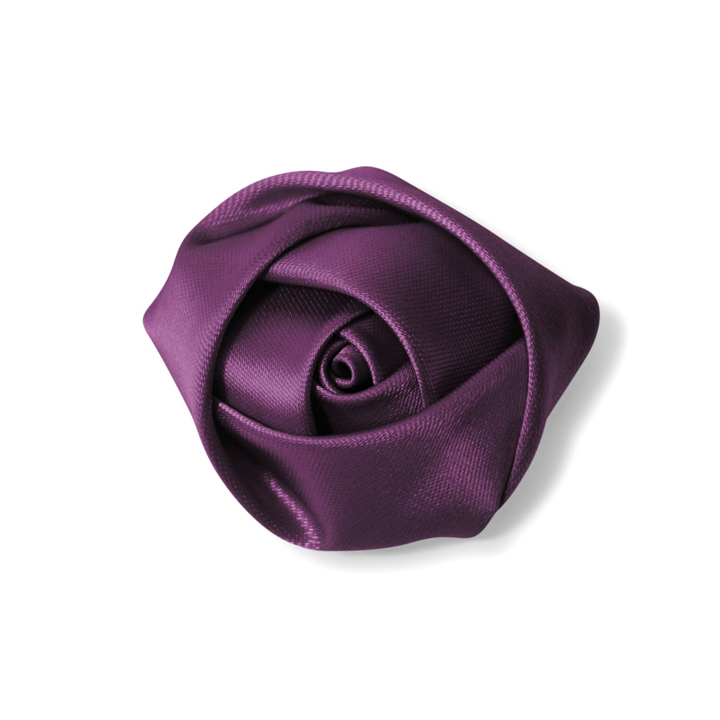 Plum Rose Lapel Pin