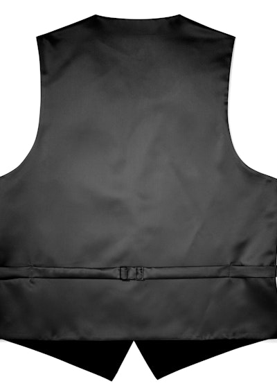 Black Paisley Vest