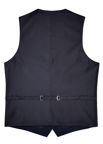Navy Blue Suit Vest